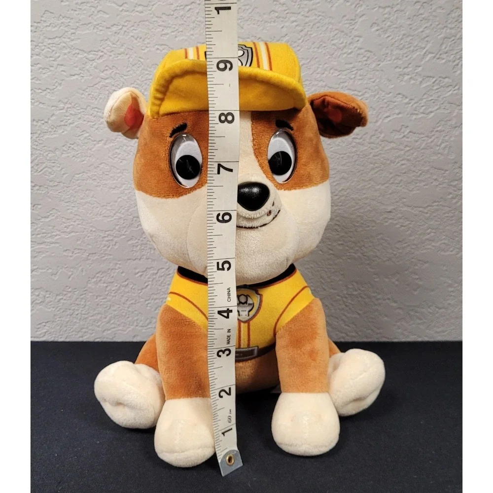 Spin Master PAW Patrol Rubble 9-inch Plush Toy Stuffed Animal